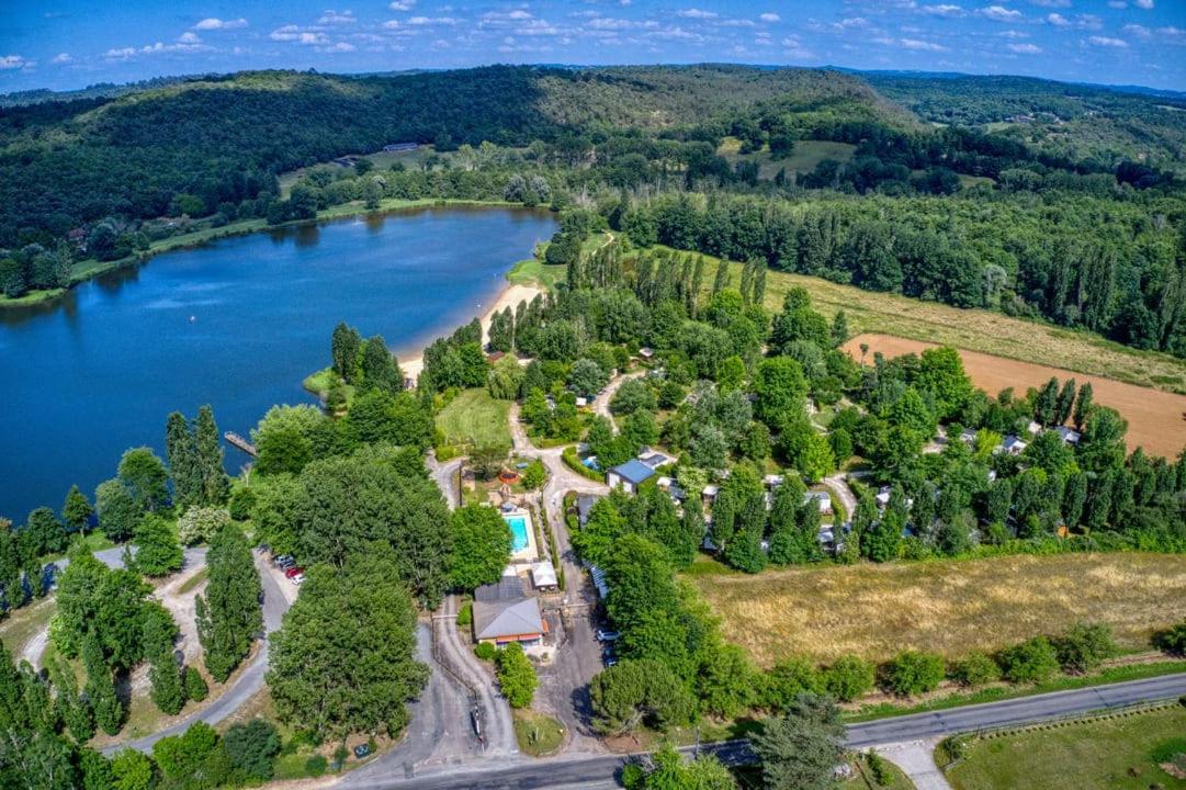 Camping Du Lac De Groléjac Buitenkant foto